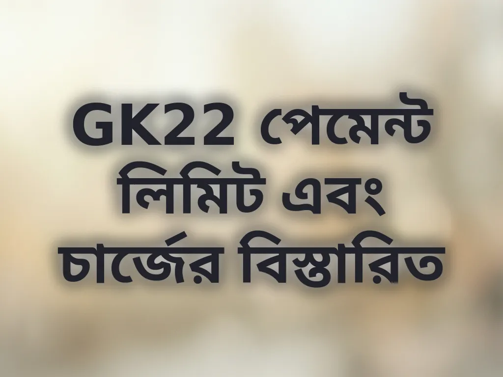 পেমেন্ট লিমিট বিস্তারিত
